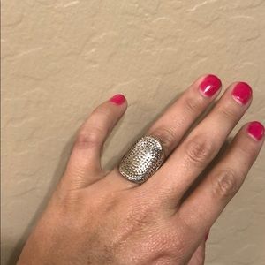 Anna Beck saddle ring silver